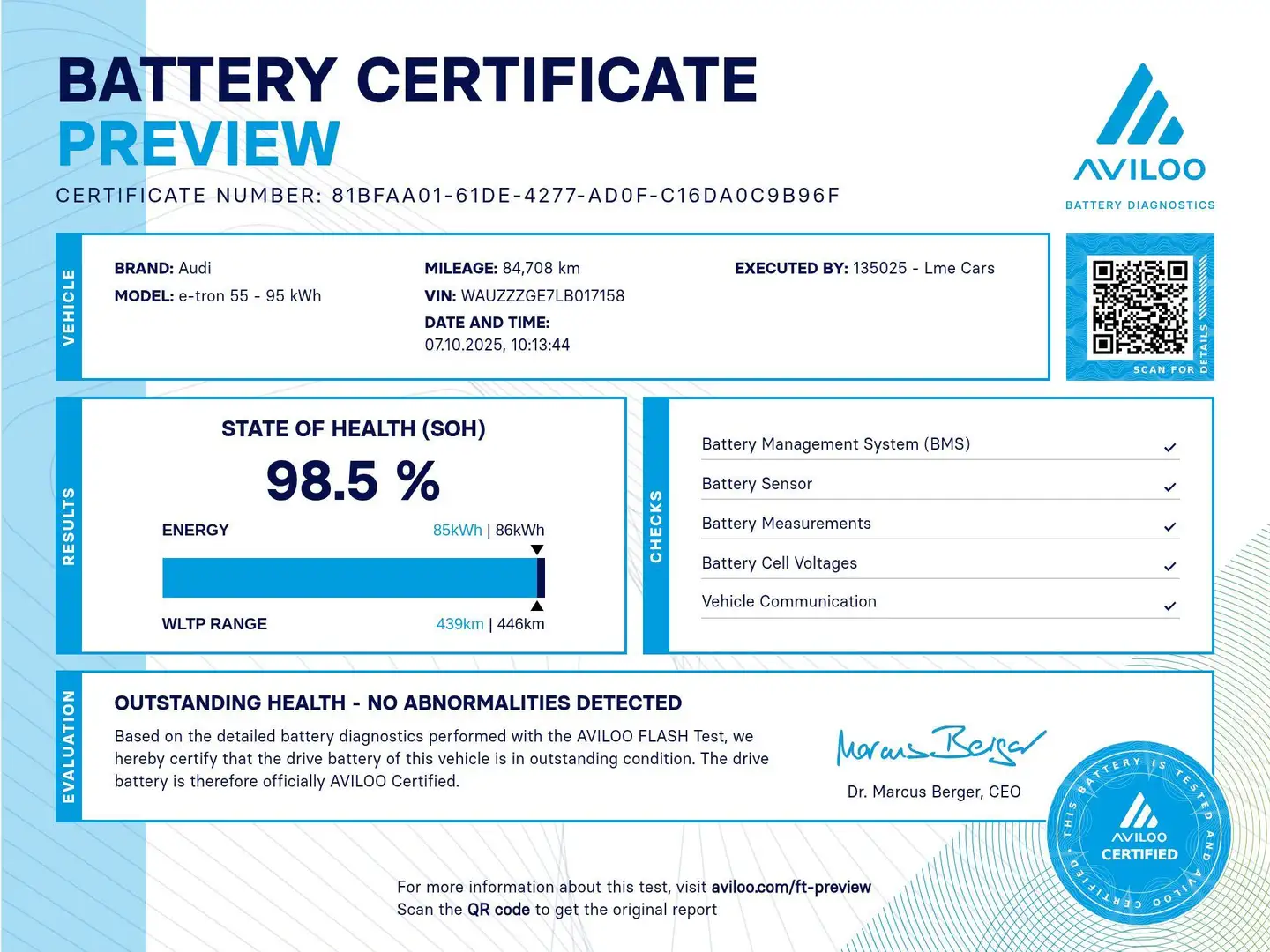 Audi e-tron E-tron 55 quattro advanced 95 kWh|PANO|DEALER ONDE Noir - 2