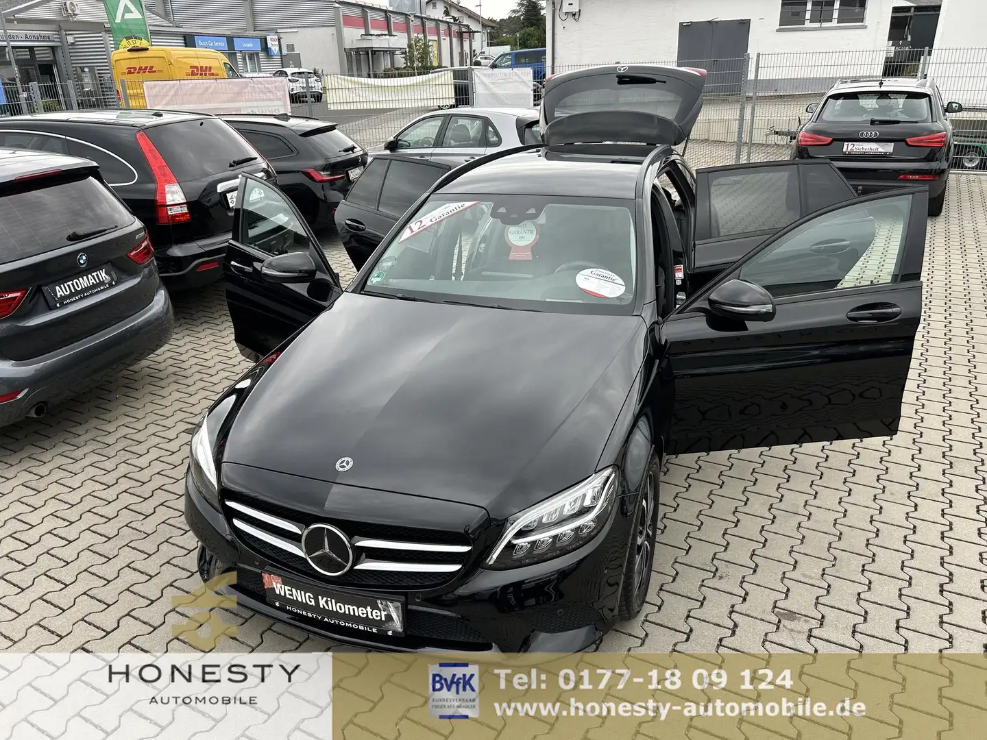 Mercedes-Benz C 220 T-Modell d T Avantgarde*HEAD-UP-DISPLAY*AUTOMAT... Schwarz - 1