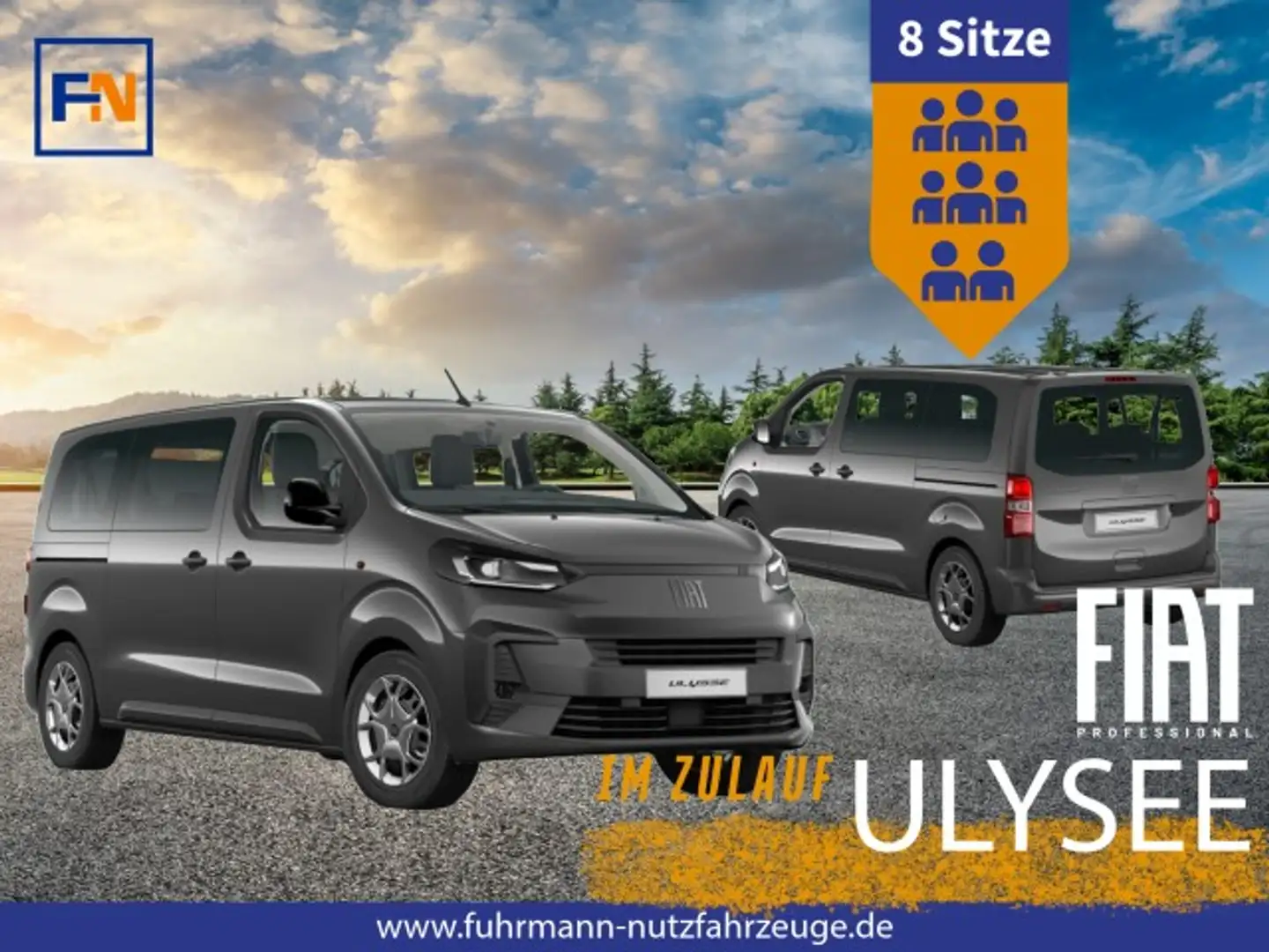 Fiat Ulysse KOMBI BASIS L3 180AT Grau - 1