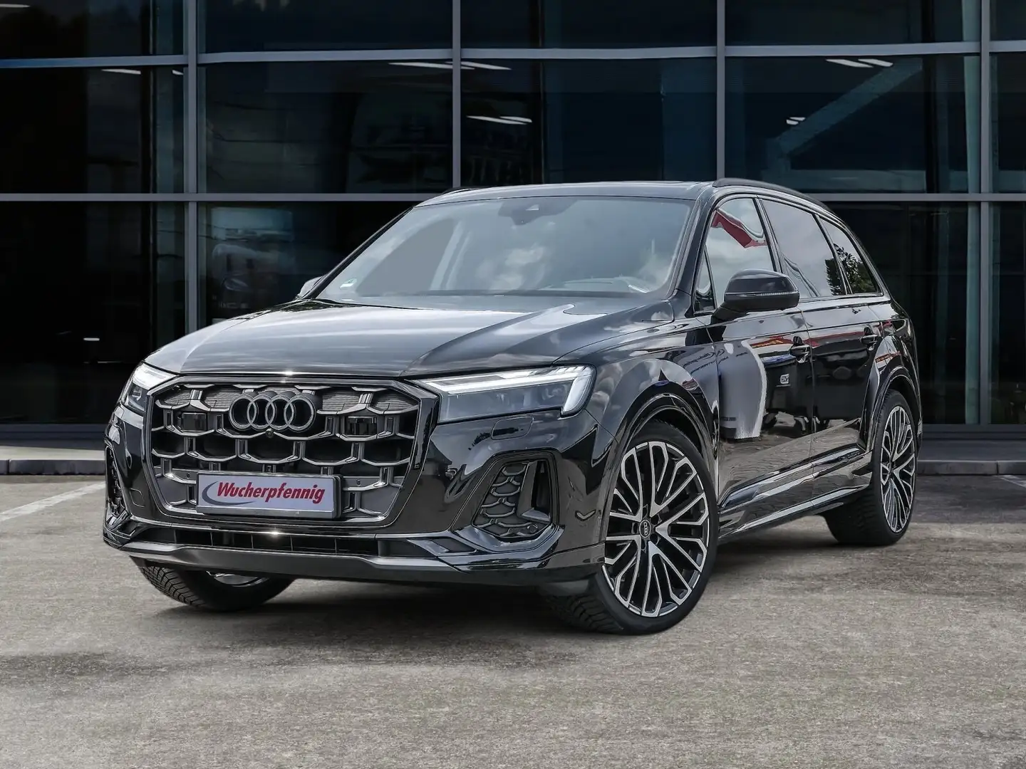 Audi Q7 Q7 50 TDI quat. S-line *7-Sitze*HEAD-UP*PANO*B&O Schwarz - 2