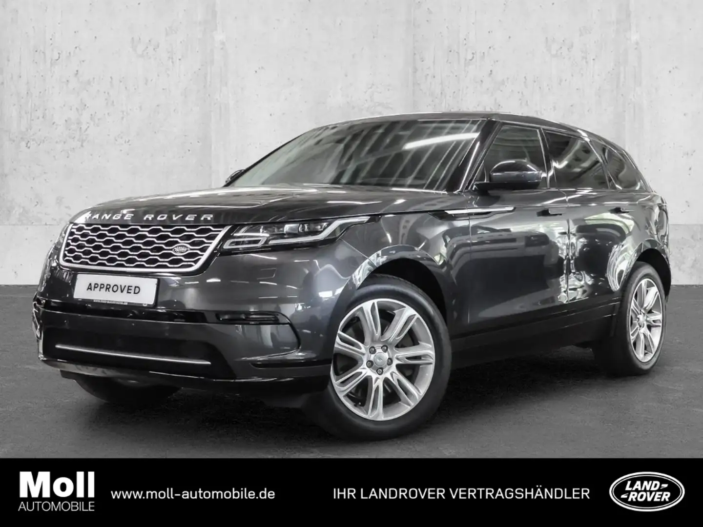Land Rover Range Rover Velar Hybrid S P400e Plug-In HUD AD El. Panodach Navi Le Grijs - 1