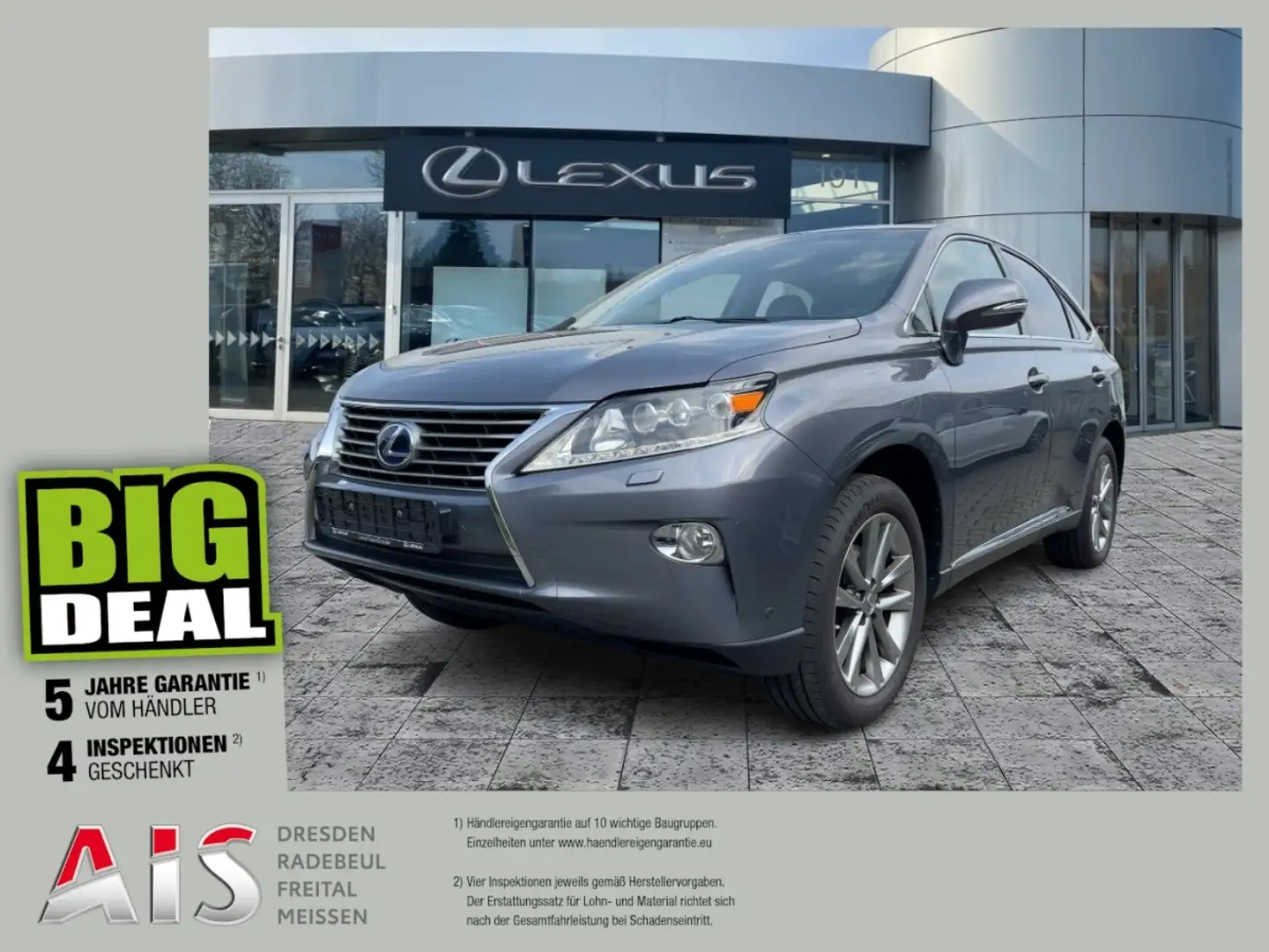 Lexus RX 450h Executive Line HUD*Pano*Navi*Leder*DAB Grau - 1