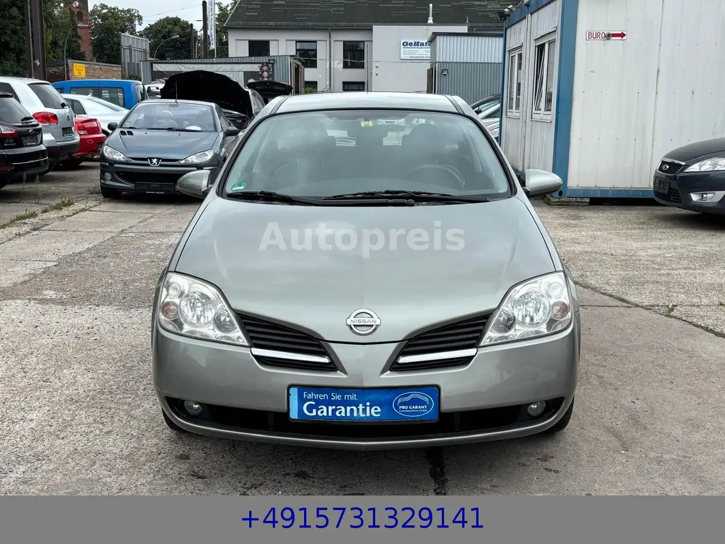 Nissan Primera 1.8 visia  Klima Navi AHK 1-Hand Gris - 2