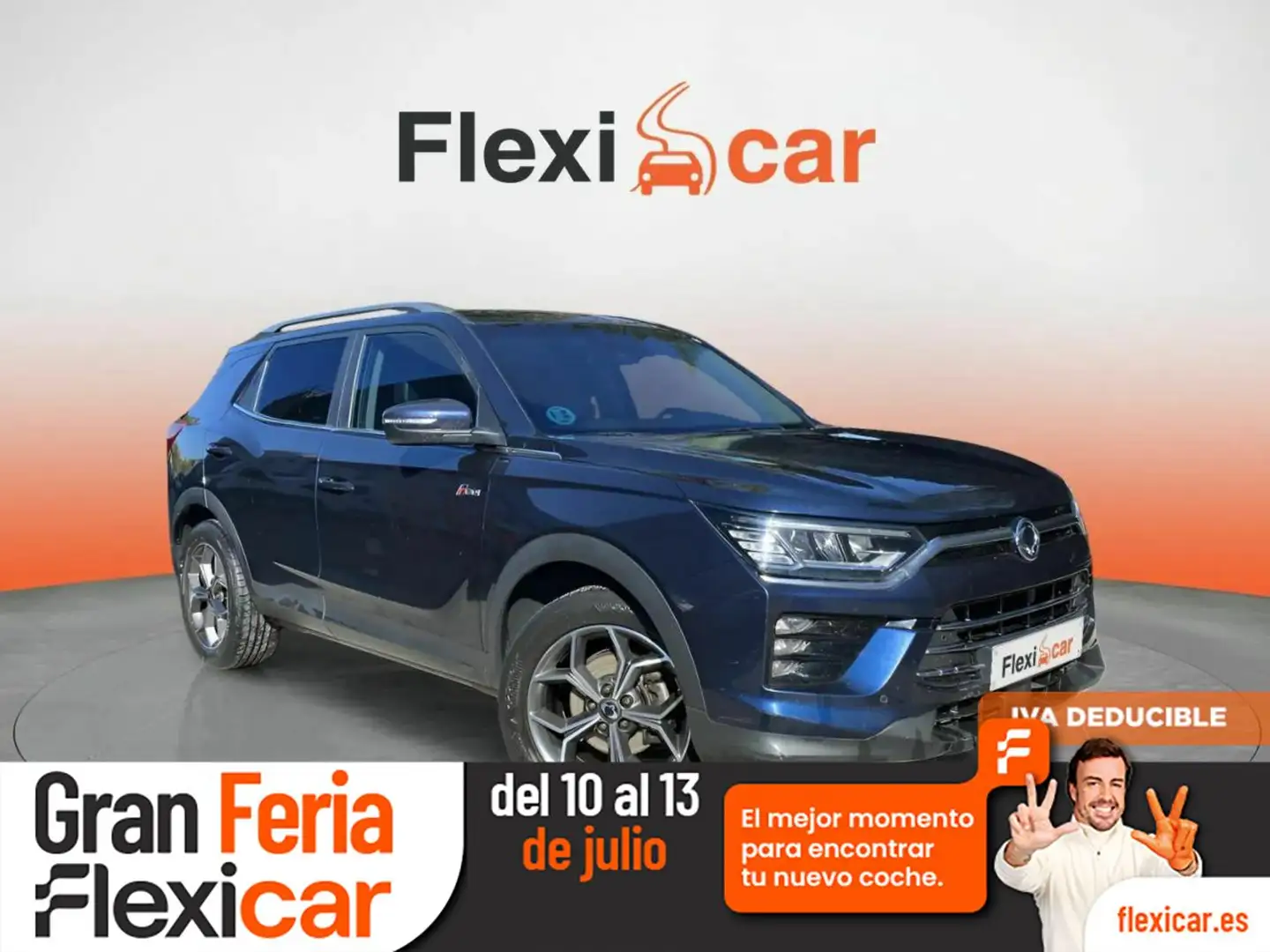 SsangYong Korando G15 Urban 4x2 Aut. Niebieski - 1