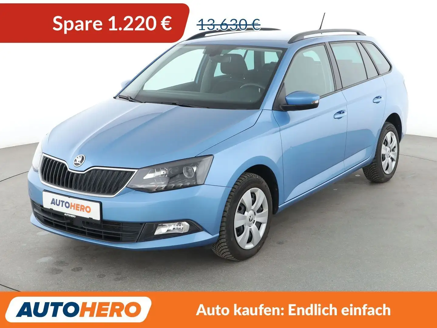 Skoda Fabia 1.2 TSI Ambition*NAVI*TEMPO*PDC*SHZ* Blau - 1