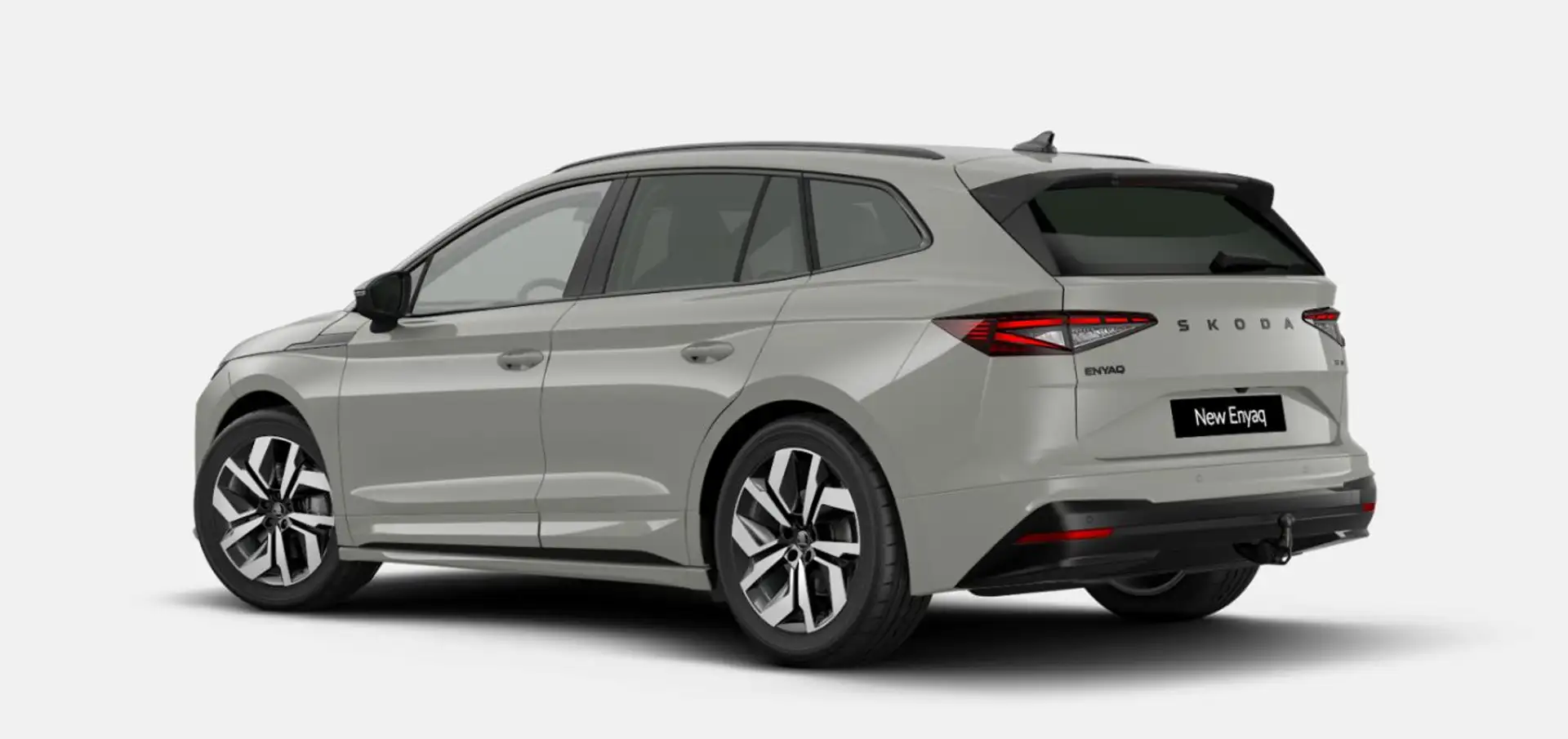 Skoda Enyaq 85 Sportline *AHK*WÄRME*MATRIX*ACC*360*HUD Grau - 2