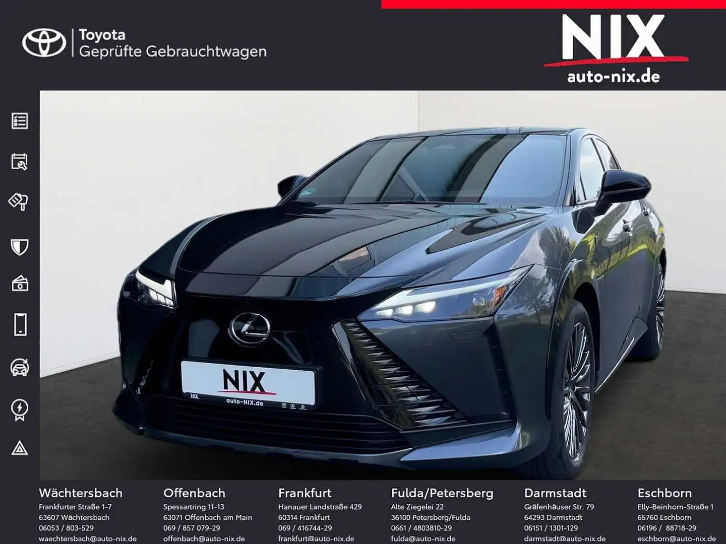 Lexus RZ 450e Luxury,- Design Paket, PANO, LED Gri - 1