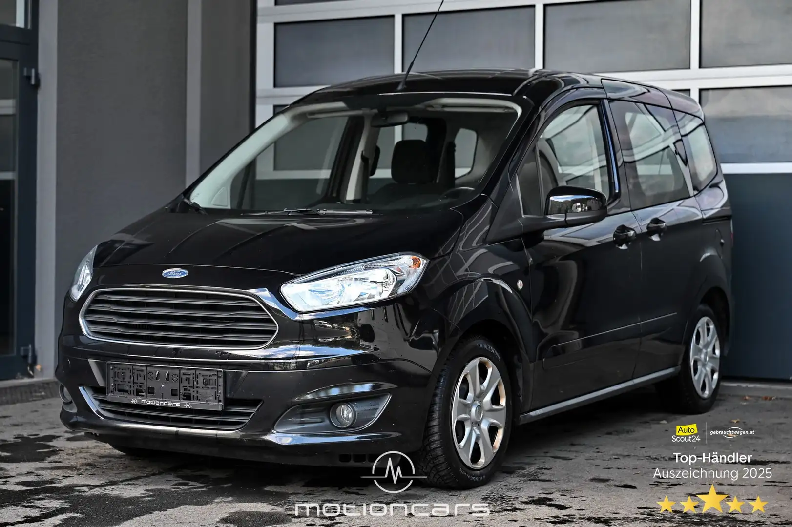 Ford Tourneo Courier Trend 1.0 EcoBoost Pickerl NEU Schwarz - 1