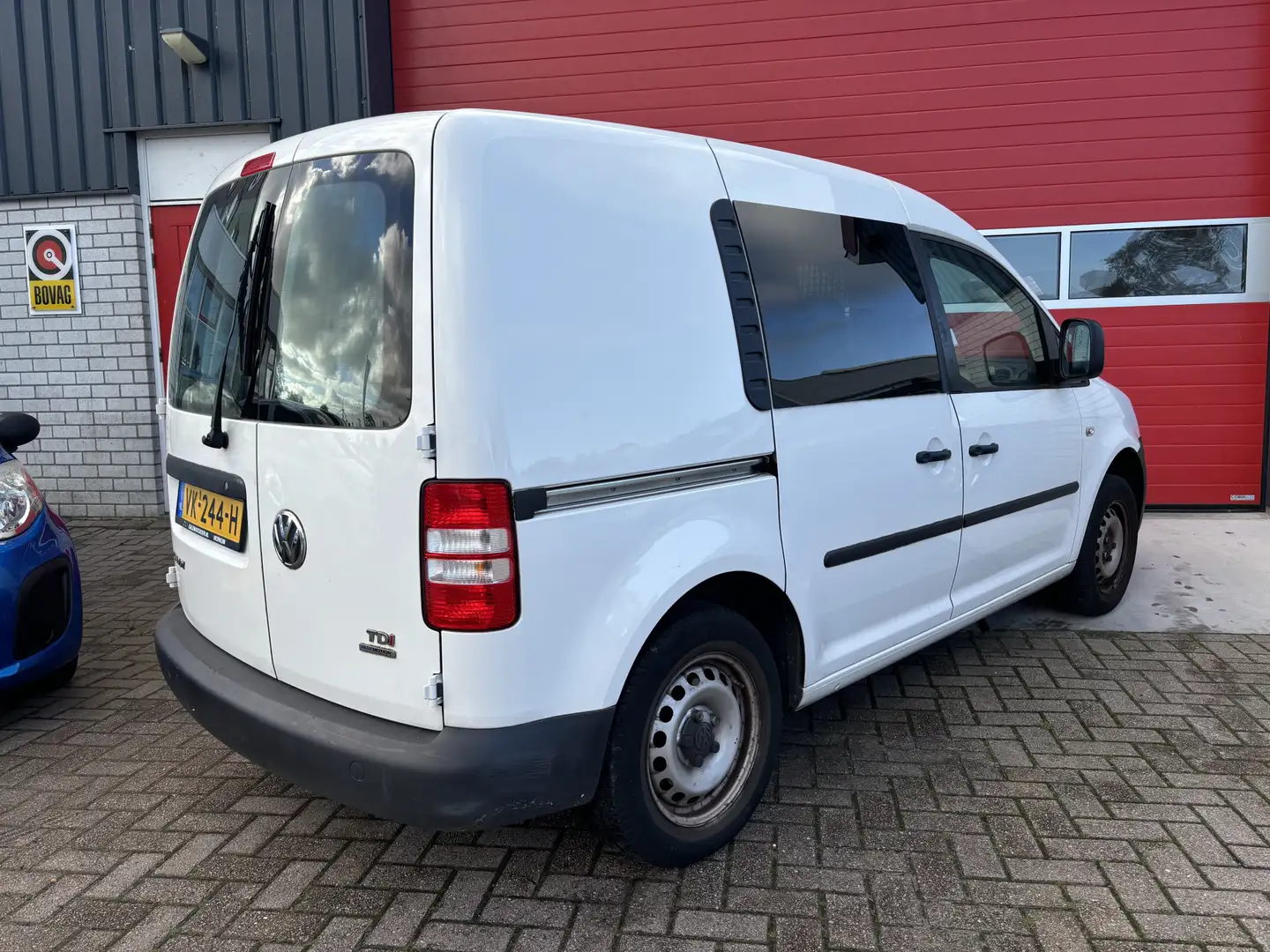 Volkswagen Caddy 1.6 TDI MARGE / NAVI / AIRCO / CRUISE / ELEK RAMEN Blanc - 2