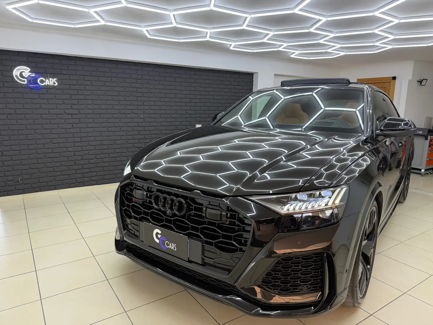 Audi RS Q8 4.0 mhev quattro tiptronic ITA STRAFULL Negru - 2