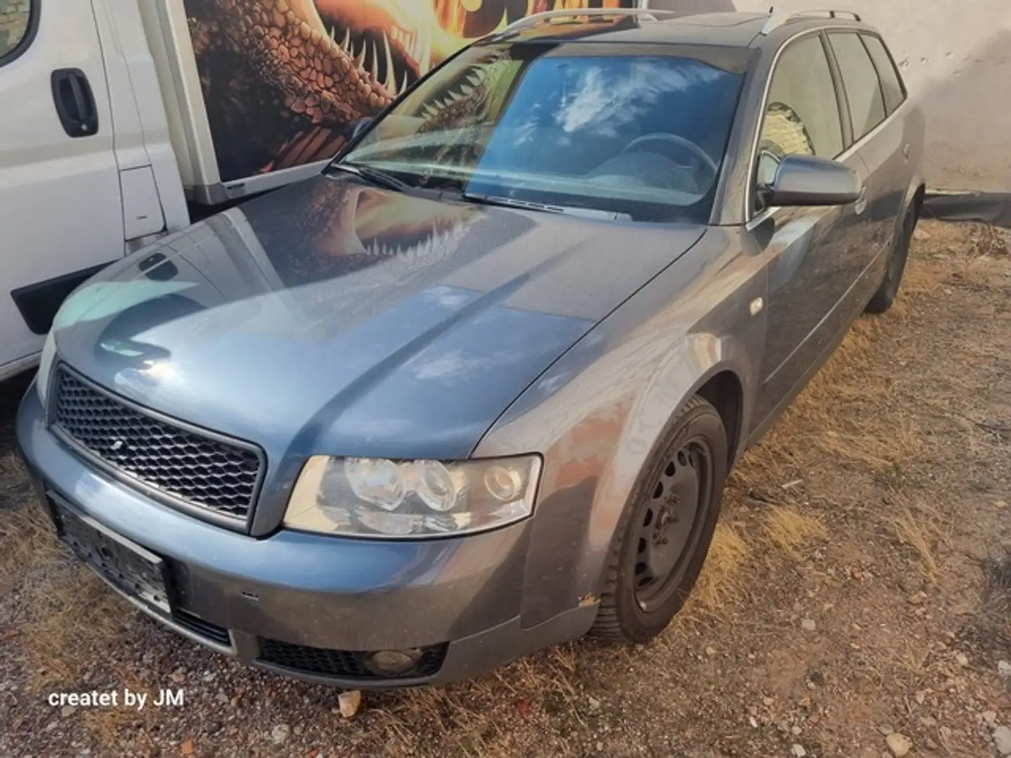 Audi A4 Avant 2,5 TDI Motor+Getriebe ok läuft gut Grau - 2