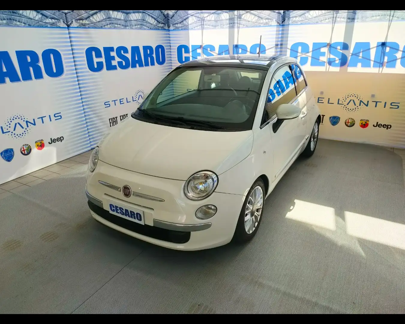 Fiat 500 1.3 Multijet Lounge Bianco - 2