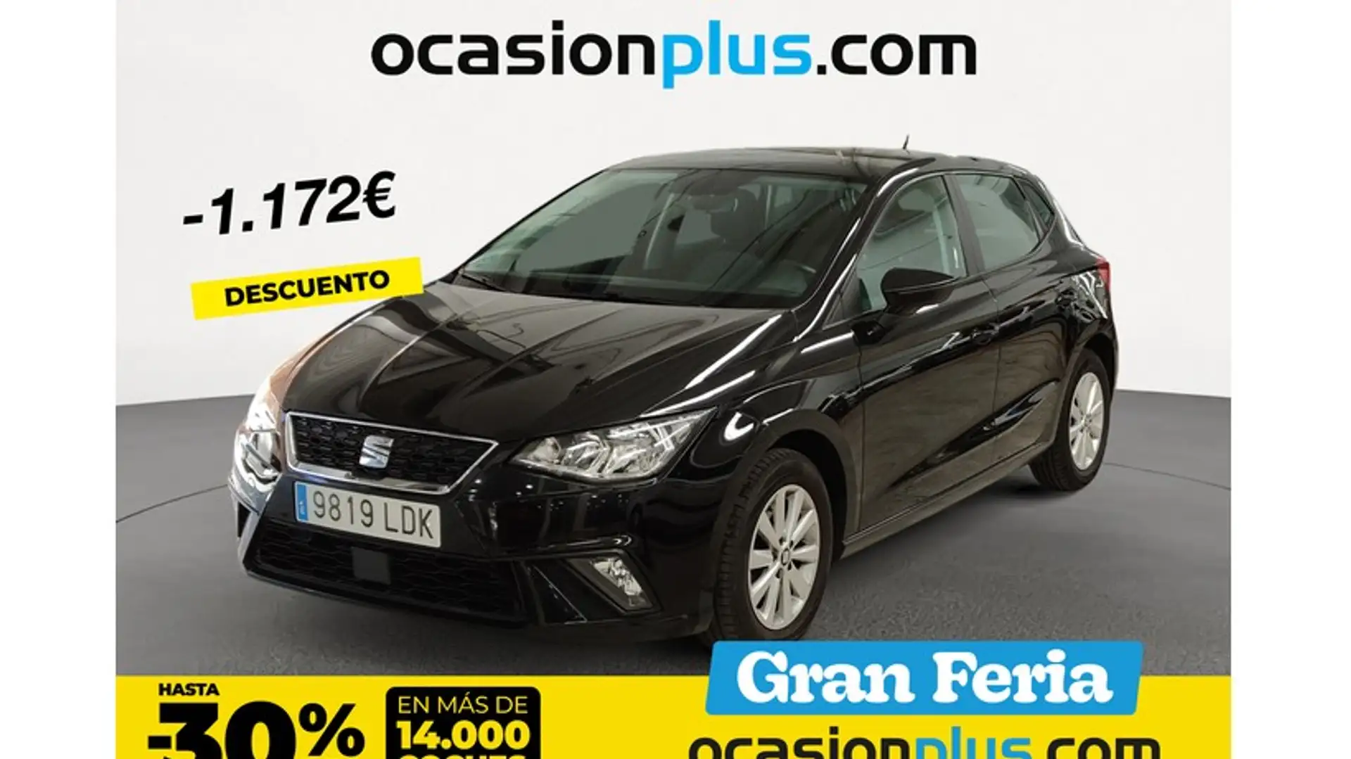 SEAT Ibiza 1.0 MPI S&S Style 80 Schwarz - 1