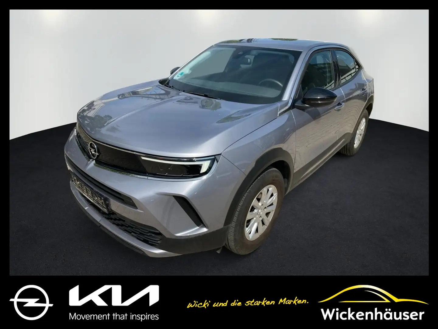 Opel Mokka 1.2 Turbo Edition Lenkrad heizbar, Kamera Silber - 1