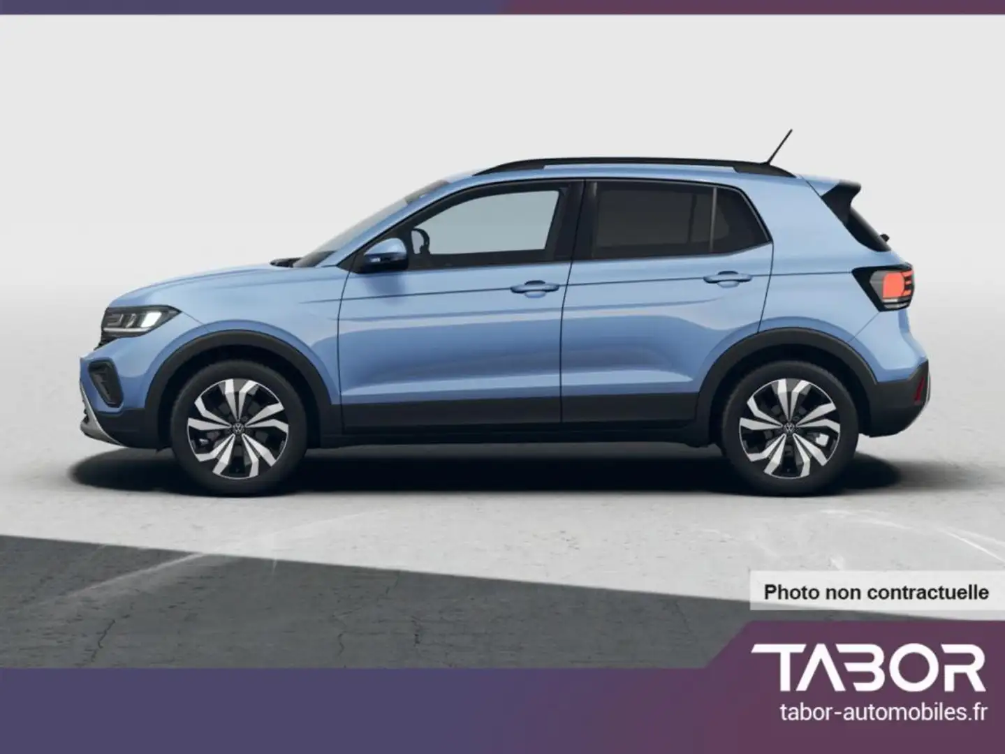 Volkswagen T-Cross 1.0 TSI 115 DSG LED IQDrive Bleu - 2