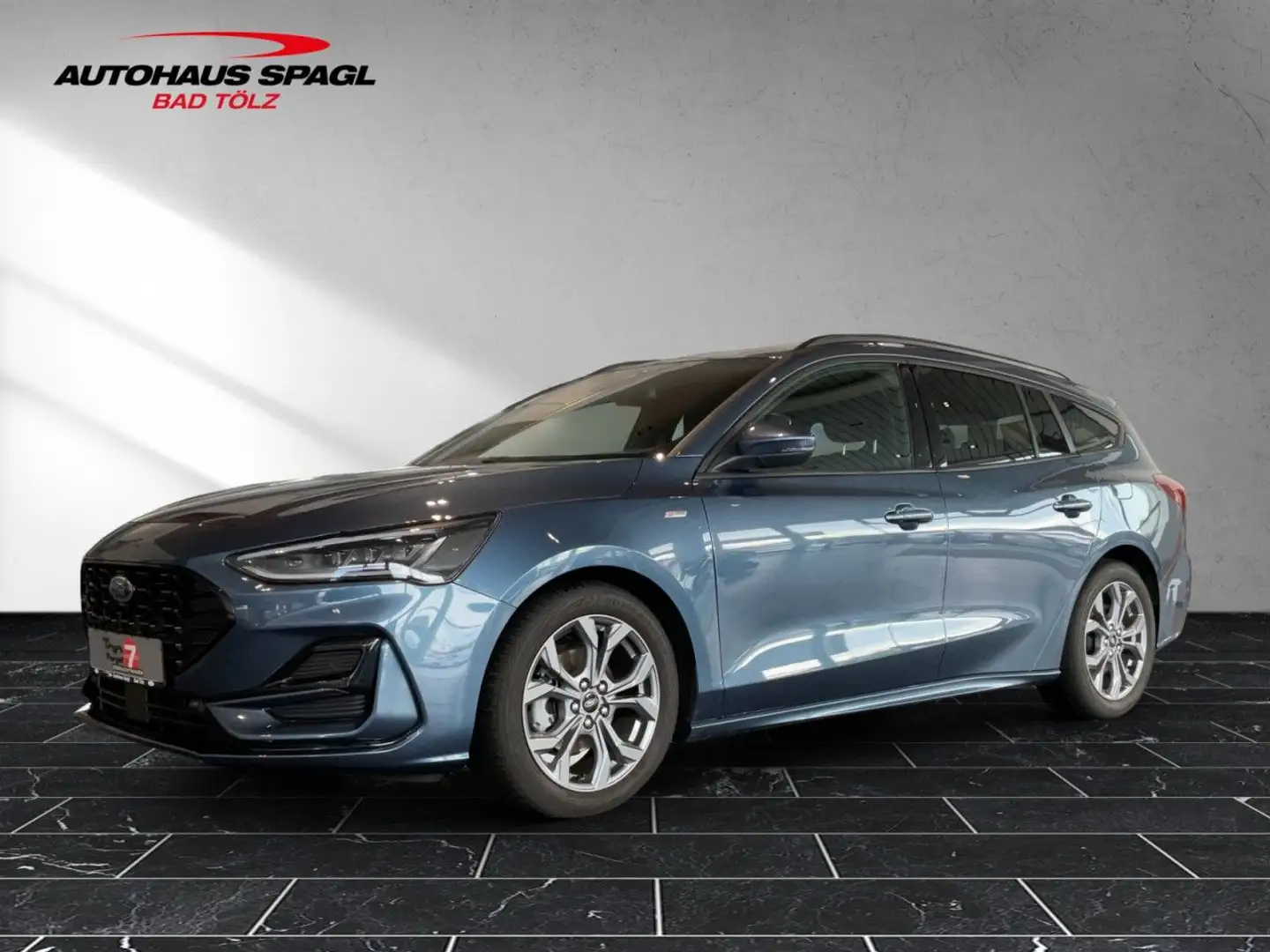 Ford Focus ST-Line Bluetooth Navi LED Klima el. Fenster Blau - 2