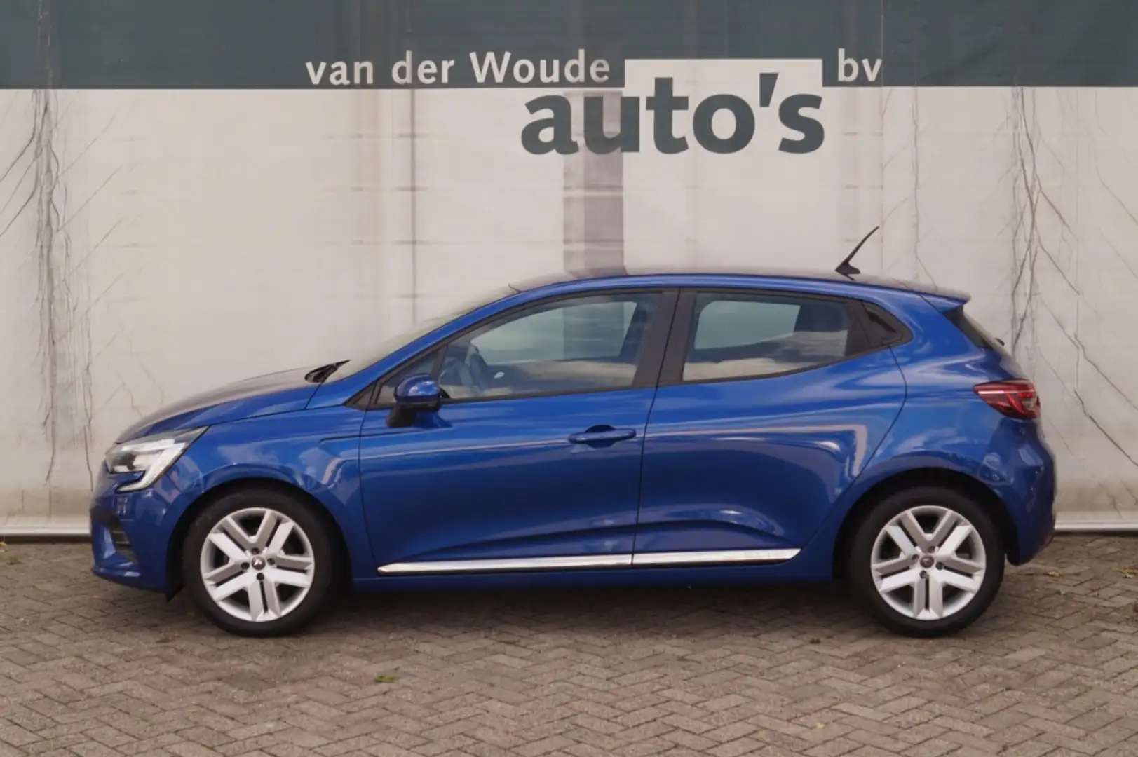 Renault Clio 1.0 TCe 100pk Zen -LED-AIRCO-NAVI-PDC- Blauw - 1
