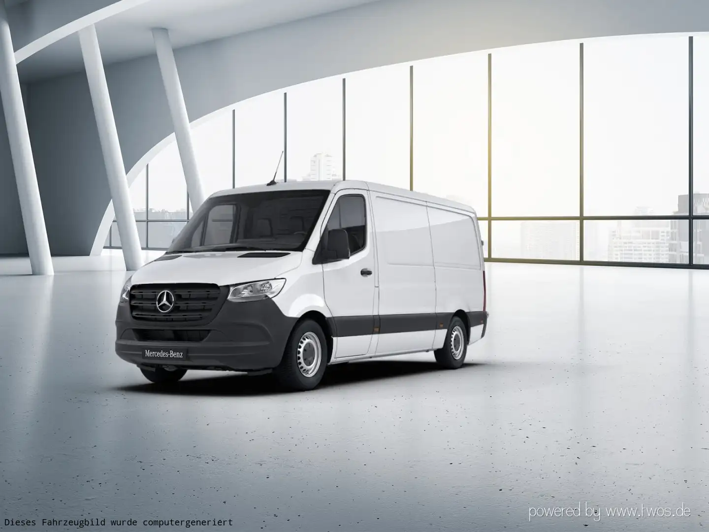 Mercedes-Benz Sprinter Sprinter 317 KA 36 DAB Klima AHK Weiß - 2