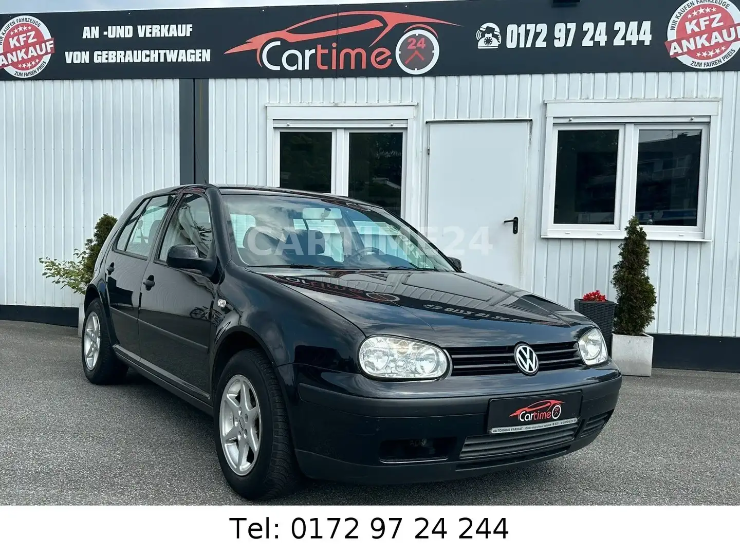 Volkswagen Golf 4 1,4 Ltr.*KLIMA*4 TÜRER* Noir - 2