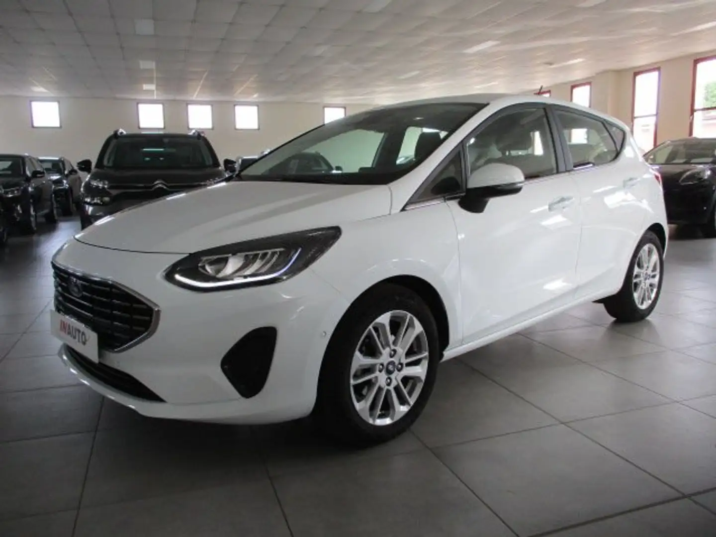 Ford Fiesta 5p 1.1 Titanium Bianco - 1
