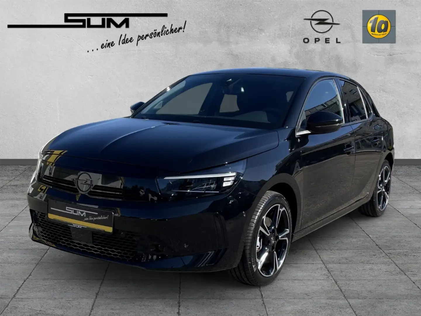 Opel Corsa GS-Line Navi LED Apple CarPlay Android SHZ KlimaA Negro - 1