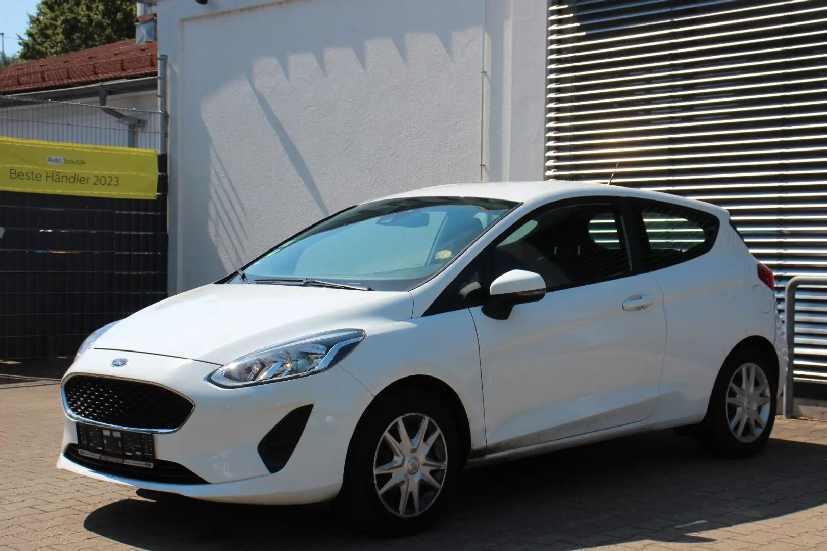 Ford Fiesta 1.5TDCi # Tempomat # Klima # PDC # Euro 6 Weiß - 1
