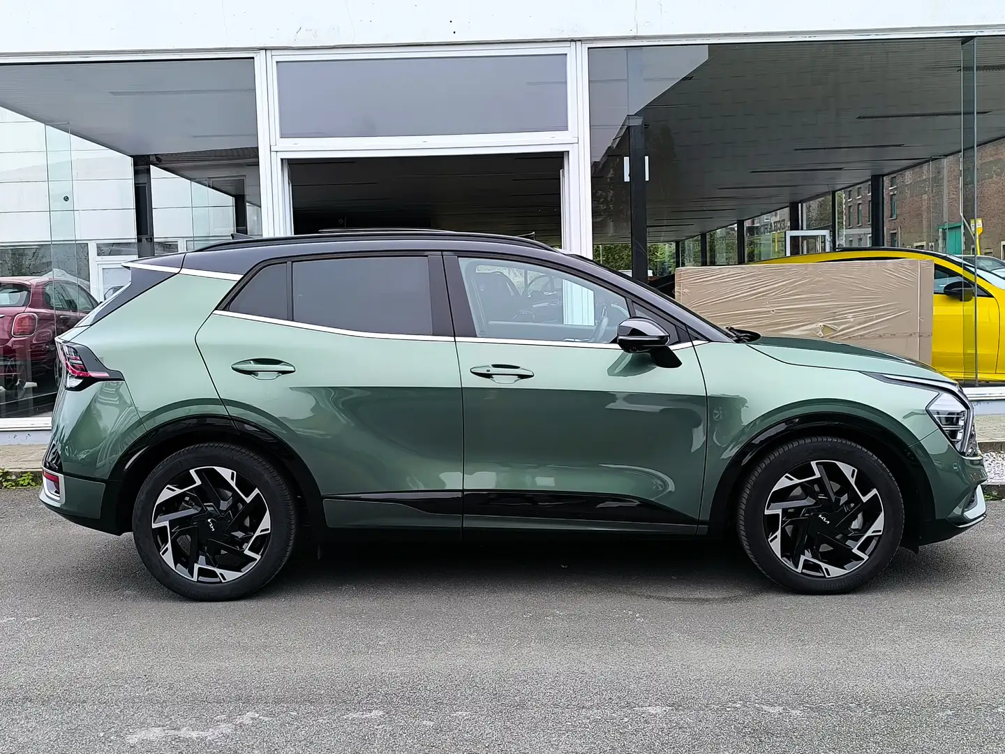 Kia Sportage 1.6CRDI 136 CV GT-LİNE LUX VIRTUAL TOIT PANO FULL Groen - 2