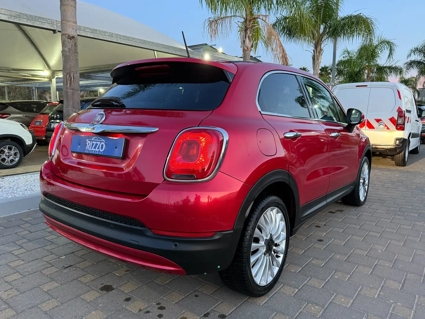 Fiat 500X 1.6MJT 120CV LOUNGE XENON PELLE NAVI CAMERA Rosso - 2