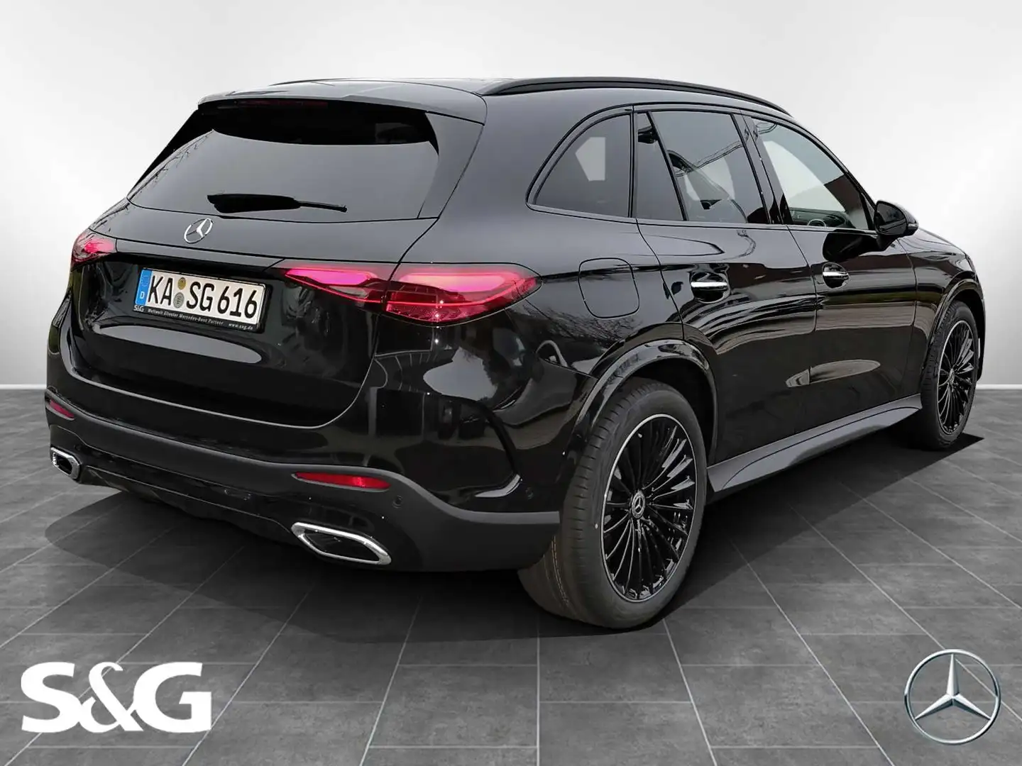 Mercedes-Benz GLC 300 d 4M AMG MBUX+360°+DIG-LED+Pano+HUD+AHK Noir - 2