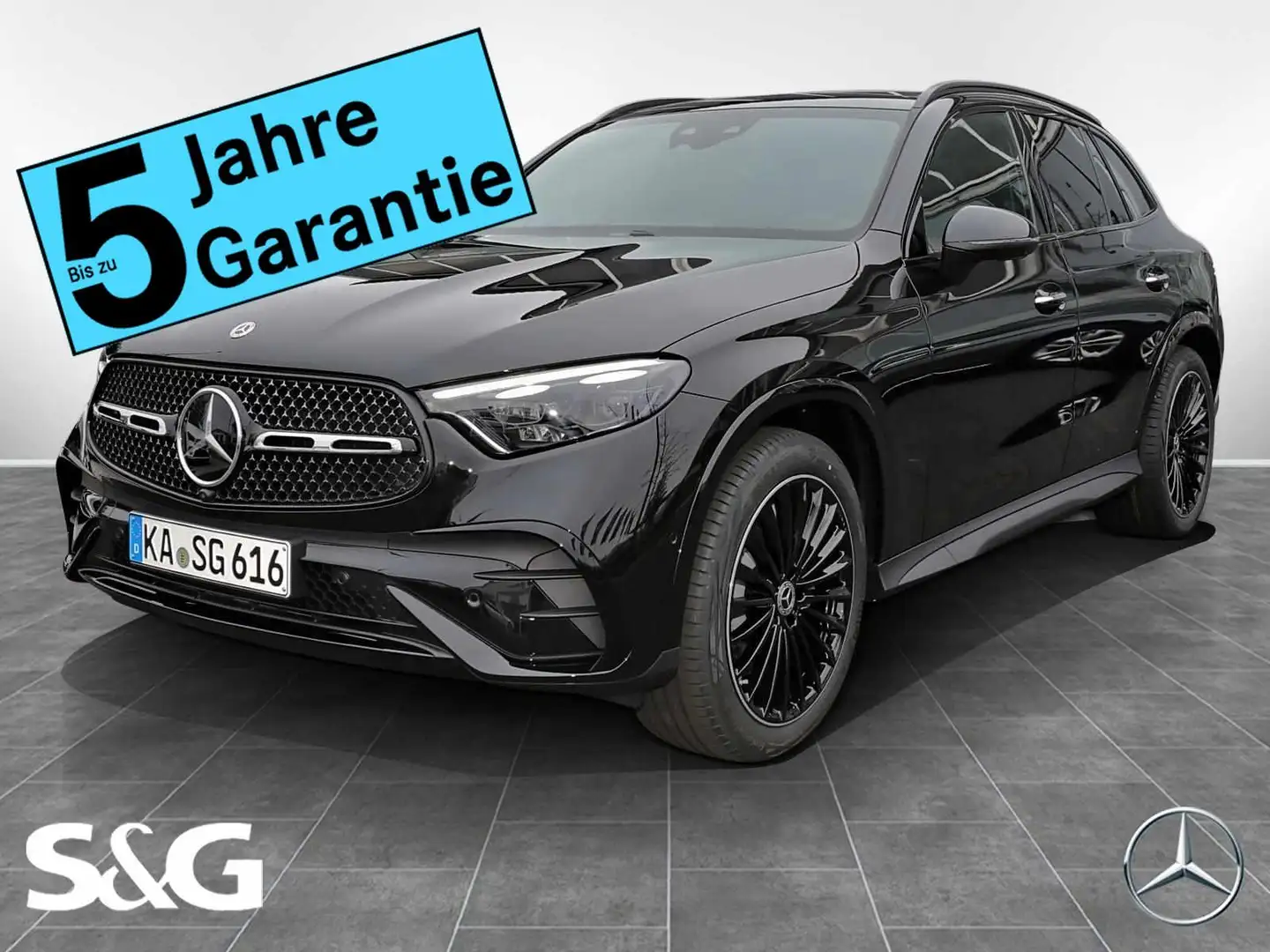 Mercedes-Benz GLC 300 d 4M AMG MBUX+360°+DIG-LED+Pano+HUD+AHK Noir - 1