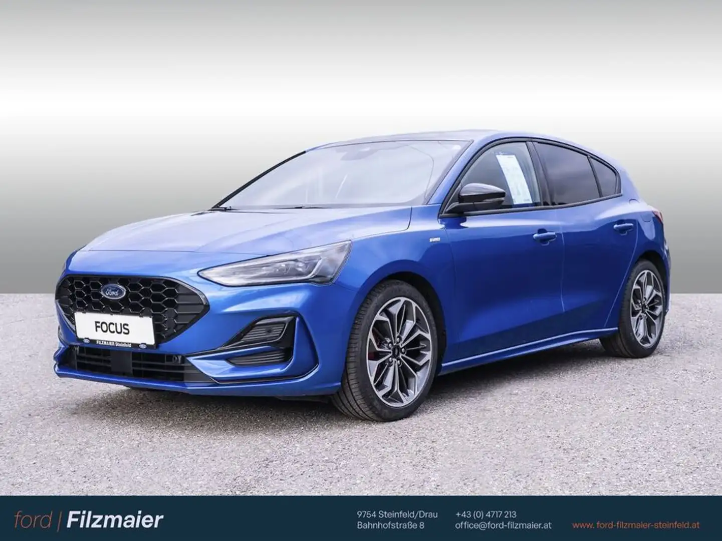 Ford Focus ST-Line X Blau - 1