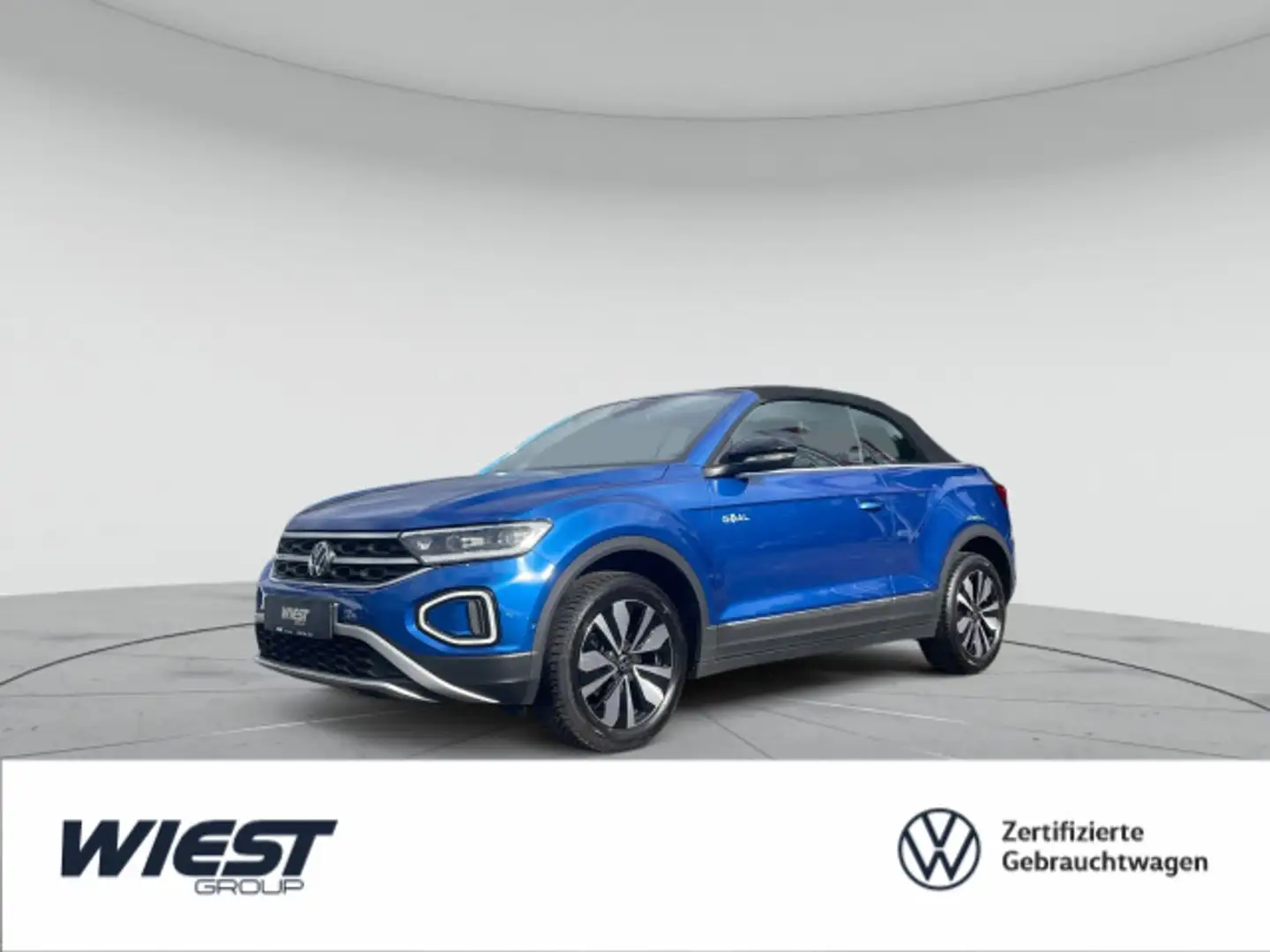 Volkswagen T-Roc GOAL 1.0 l TSI Navi RFK Travel A Blau - 1