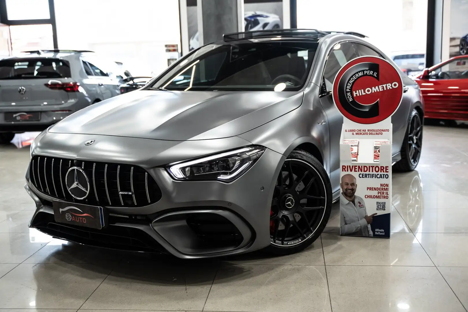 Mercedes-Benz CLA 45 AMG S COUPE' 4MATIC+ TETTO MULTIBEAM PACK LUCI FULL OP Grey - 1