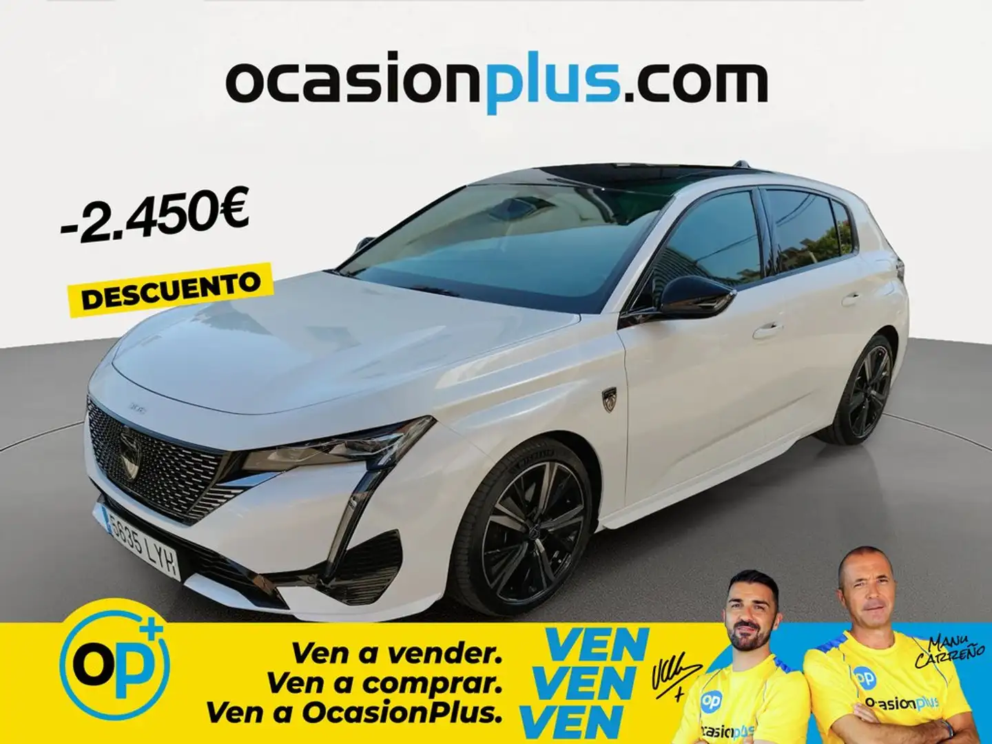 Peugeot 308 1.6 Hybrid GT Pack EAT8 225 Blanco - 1