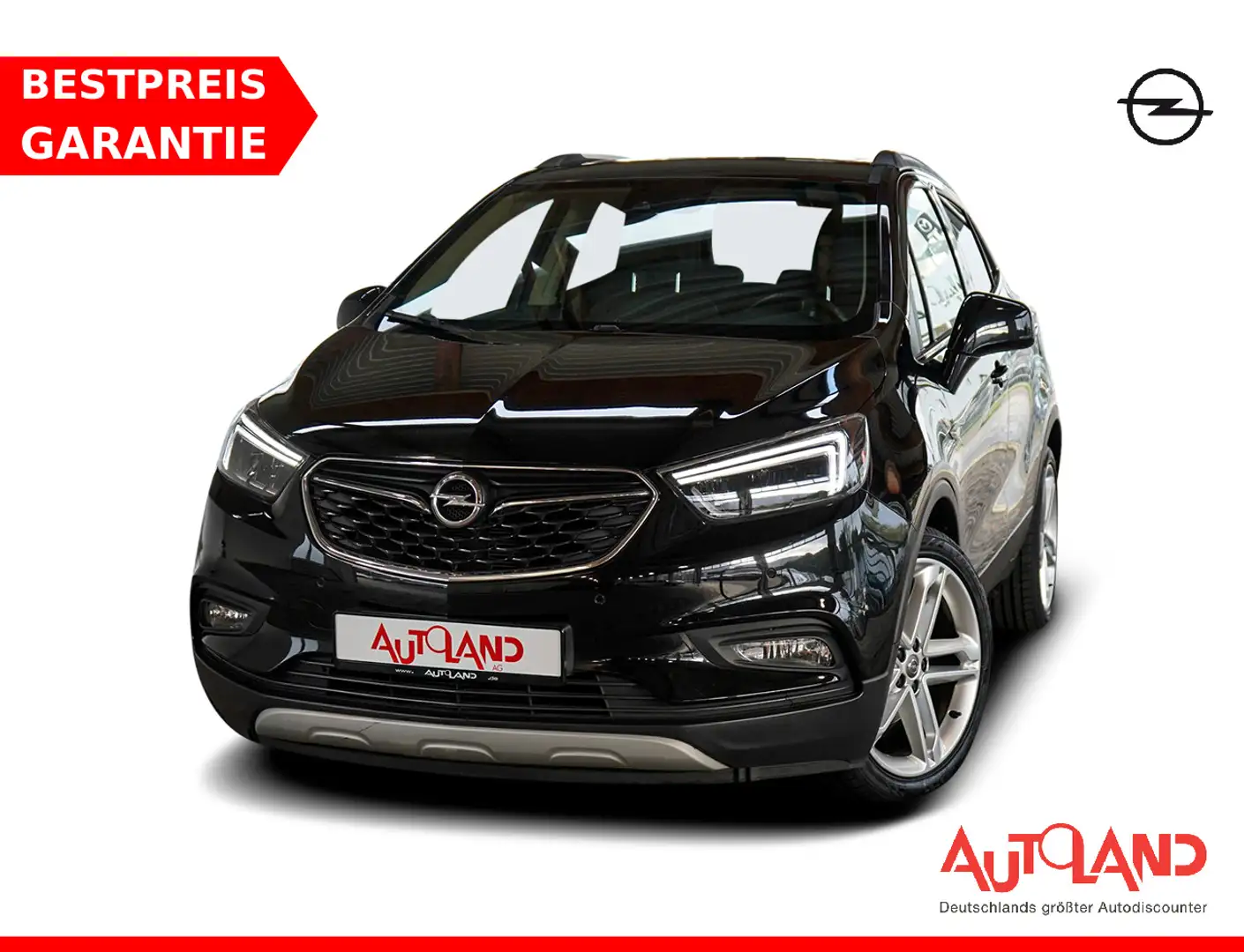 Opel Mokka X 1.4 Turbo Edition Leder Kamera LED Navi Schwarz - 1