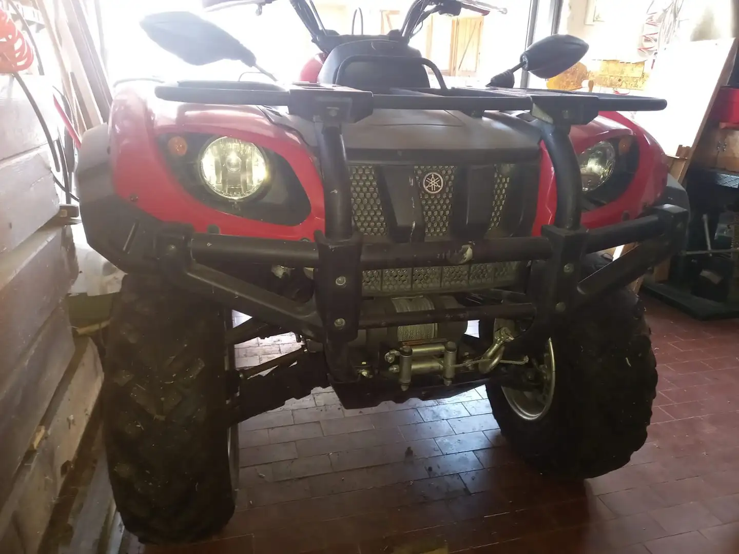 Yamaha Grizzly 660 Czerwony - 2
