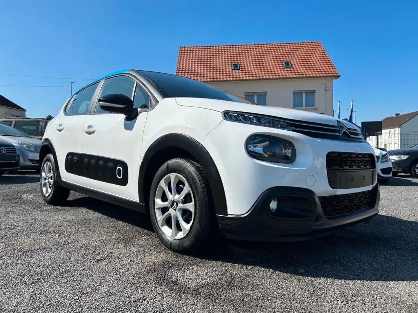 Citroen C3 Shine 1.HAND PDC + SHZ + NAVI + TEMP Blanc - 1