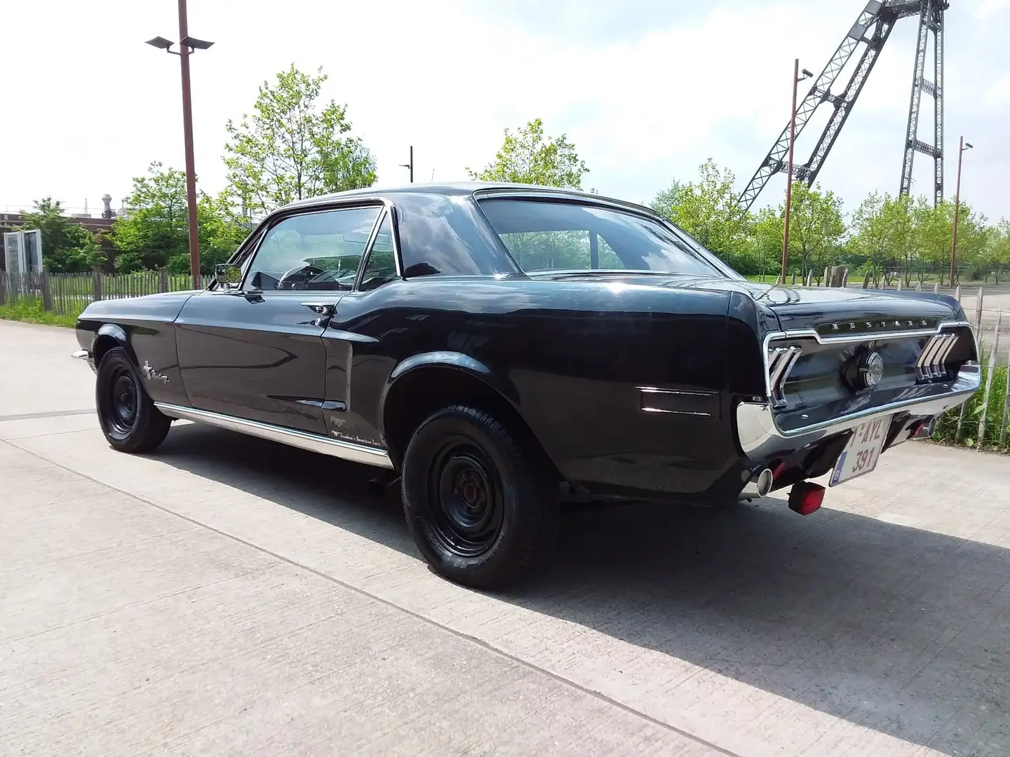 Ford Mustang Mustang coupe handgeschakeld Big Block Noir - 2