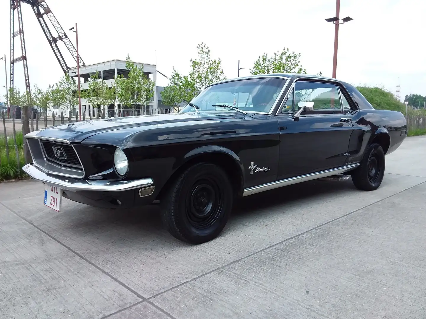 Ford Mustang Mustang coupe handgeschakeld Big Block Noir - 1