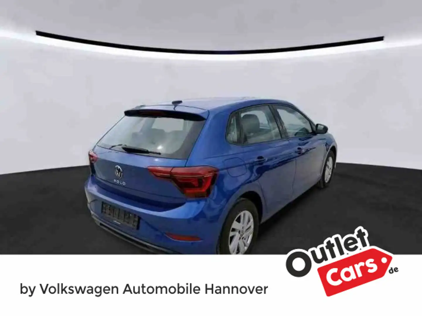 Volkswagen Polo 1.0 TSI Style Navi IQ.Light DigCockpit PDC Bleu - 2