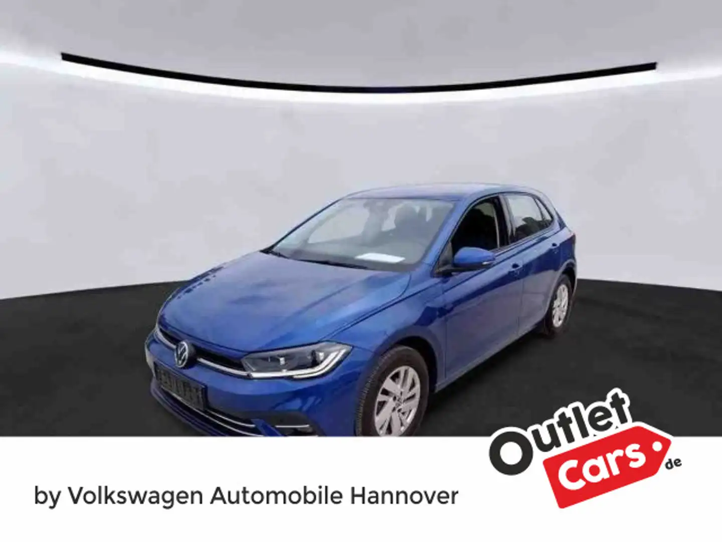 Volkswagen Polo 1.0 TSI Style Navi IQ.Light DigCockpit PDC Bleu - 1