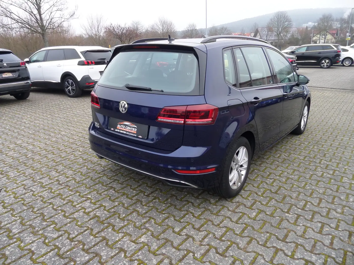 Volkswagen Golf Sportsvan Comfortline+1.Hand+Klimatronic+Navi+Service-NEU Bleu - 2
