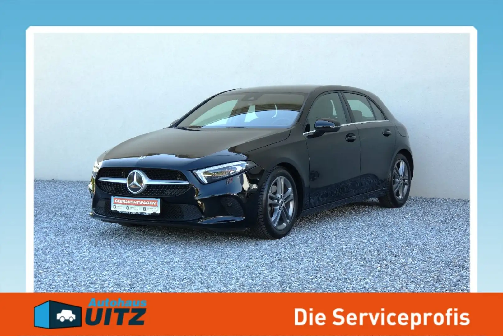 Mercedes-Benz A 200 d Style MBeam+Navi+RKam+SHZ+PDC+ALU+ Schwarz - 1