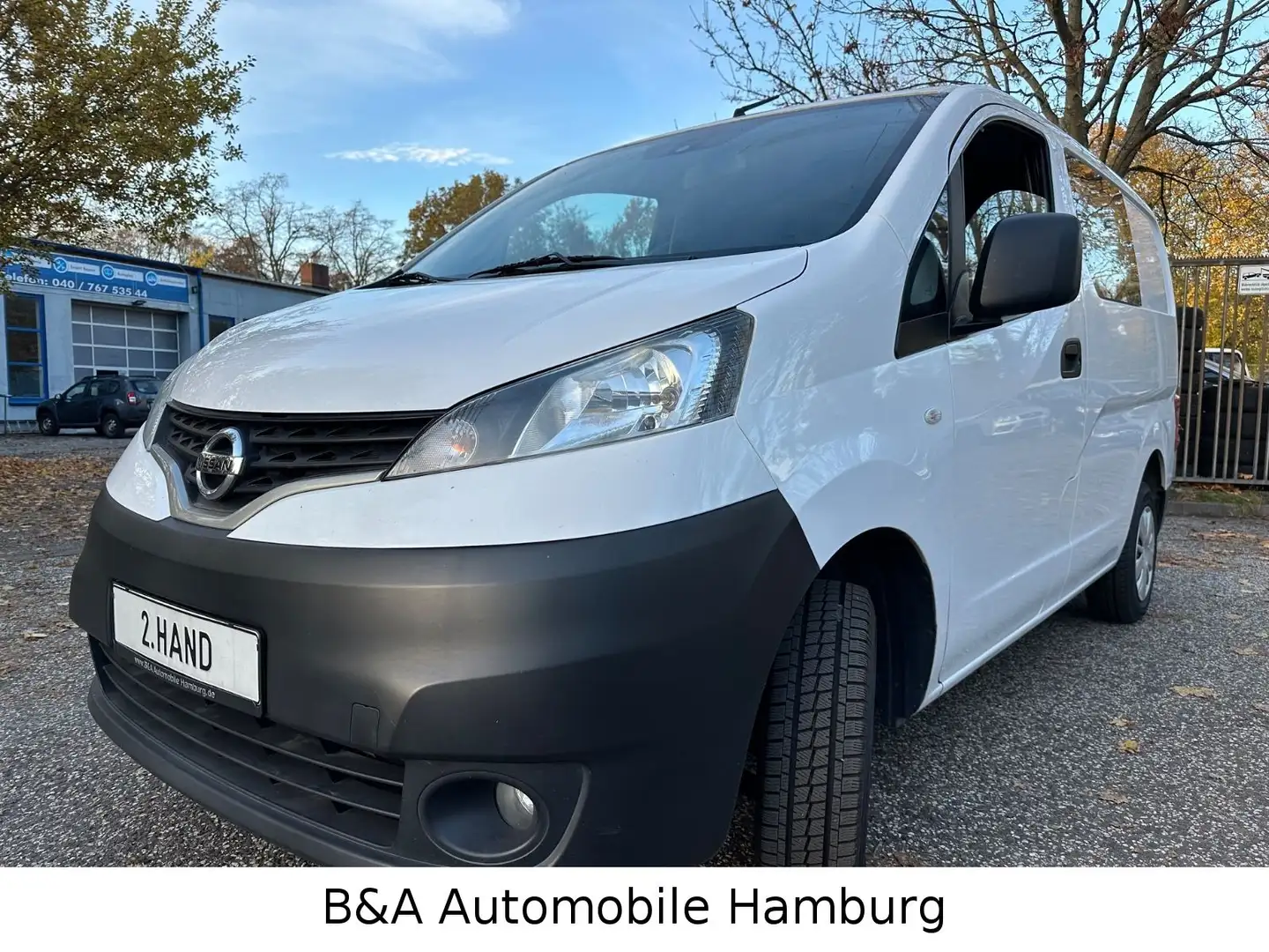 Nissan NV200 /Evalia Comfort 2 Hand+Tüv/Au 07.27+Klima Weiß - 2