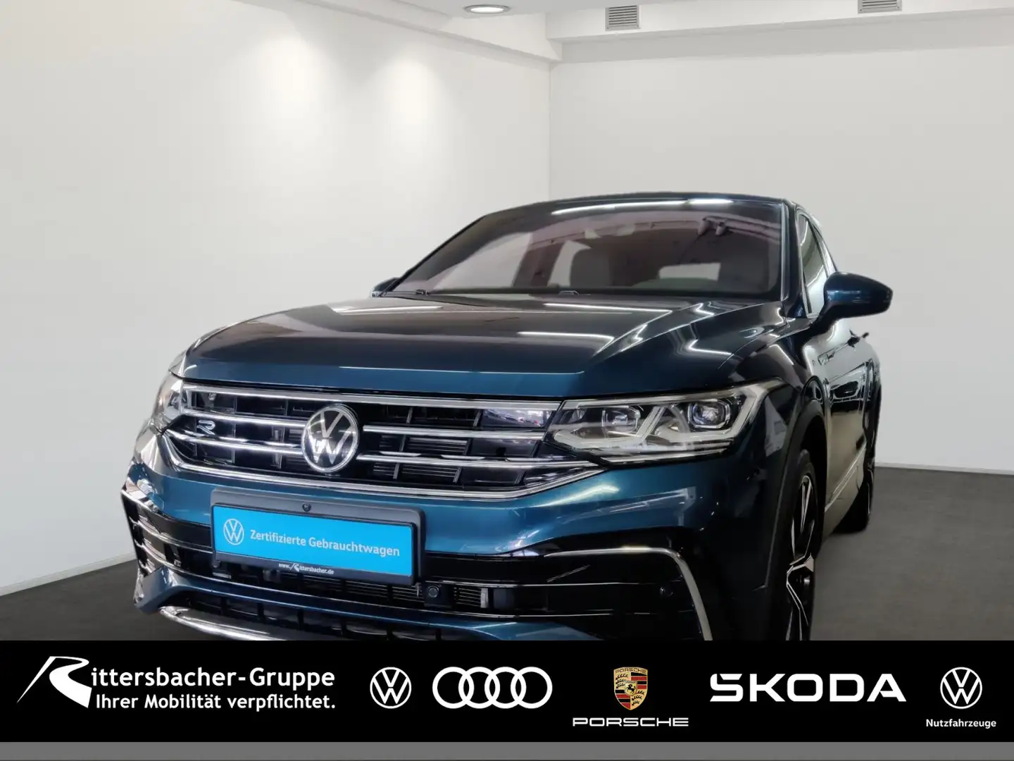 Volkswagen Tiguan 2.0 TSI R-Line 4Motion DSG IQLight Navi Blau - 1