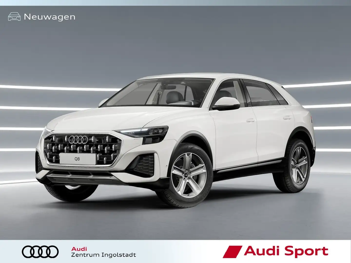 Audi Q8 50 TDI quattro tiptronic LED,SHZ UPE 91.400,- Blanc - 2