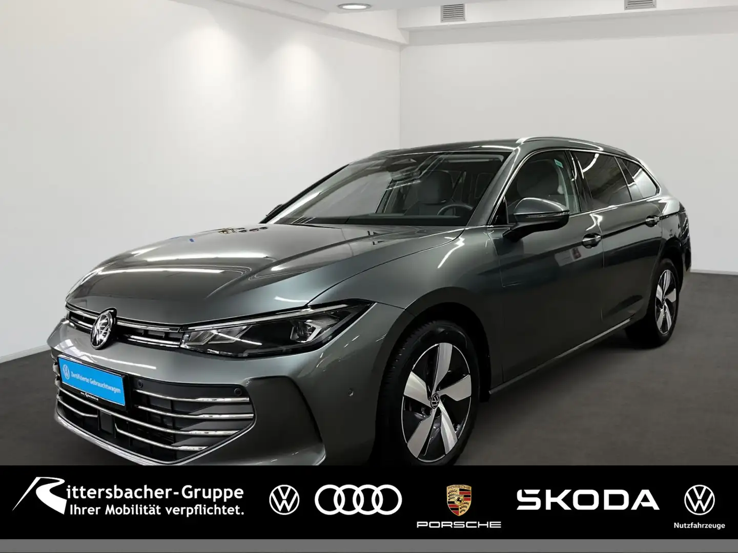 Volkswagen Passat Variant 2.0 TDI DSG Navi LED AHK DigitalC Grau - 1