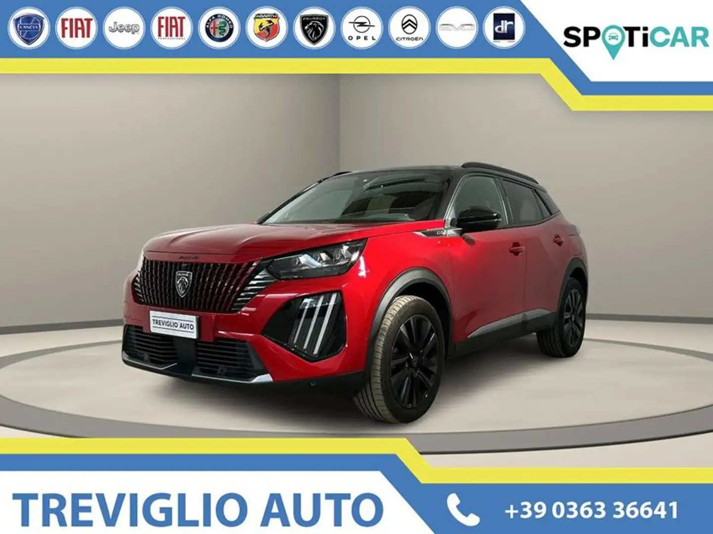 Peugeot 2008 PureTech 130 S&S EAT8 GT VISION+NAVI PACK Rosso - 1