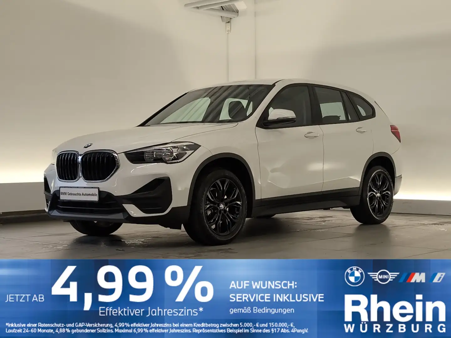 BMW X1 sDrive18i Advantage Navi/Sport-LR/PDC/DAB/SHZ PDC/ Weiß - 1