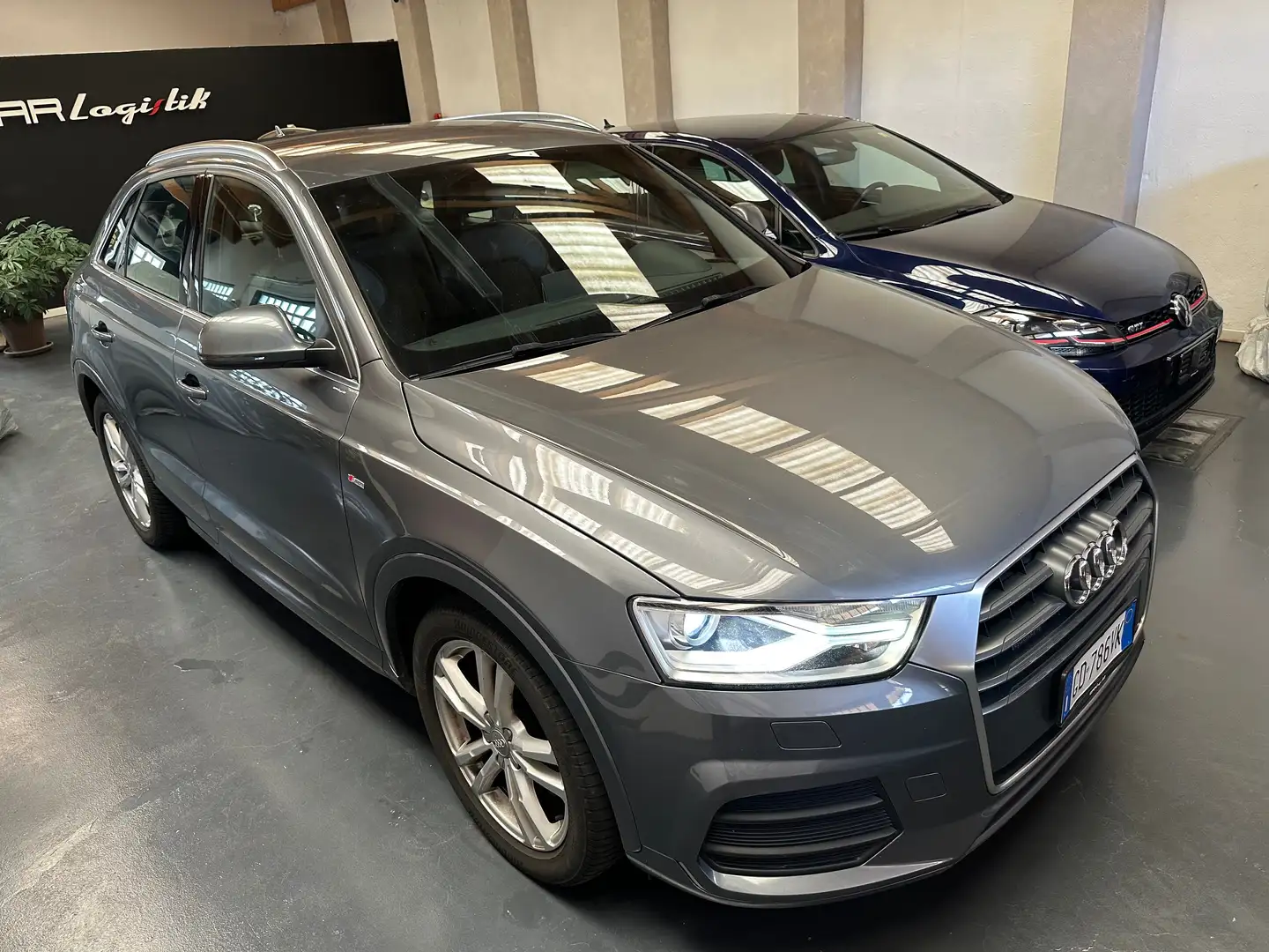 Audi Q3 Q3 2.0 tdi Sport QUATTRO S-LINE 150cv C/M Grigio - 2